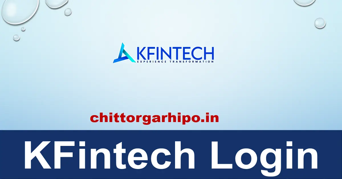 kfintech login,
