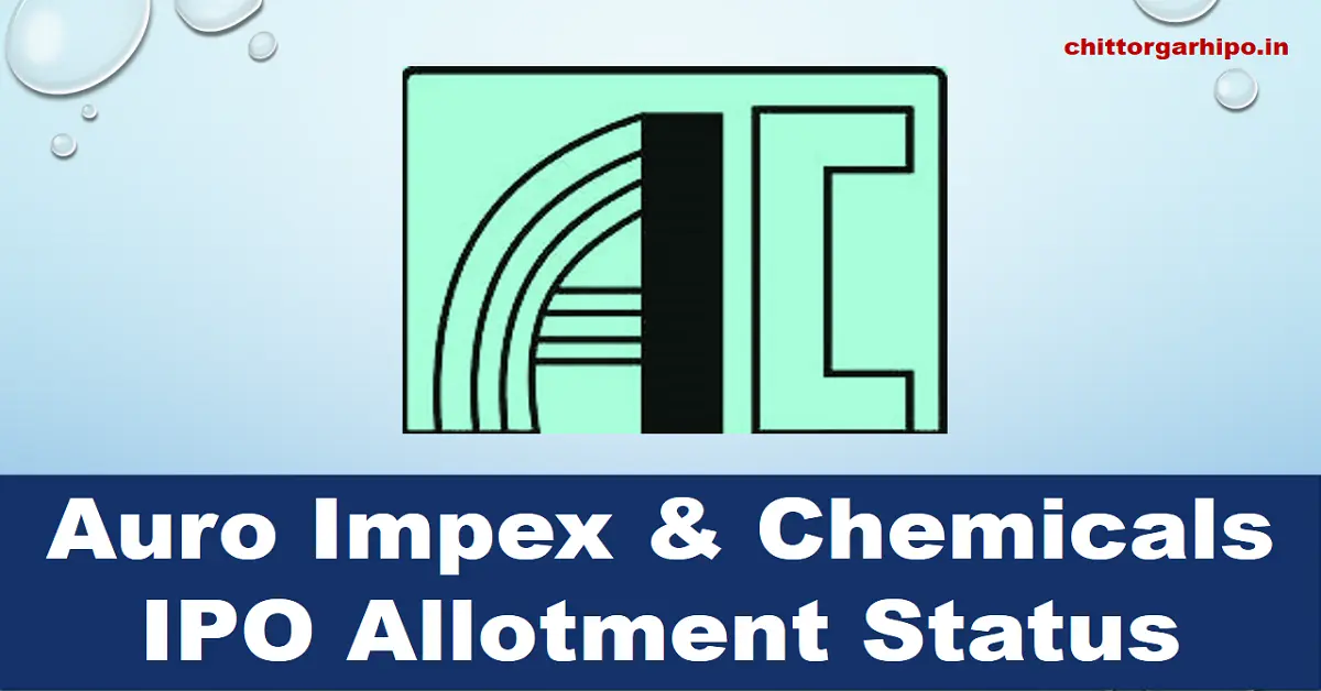 Auro Impex Chemicals IPO Allotment Status