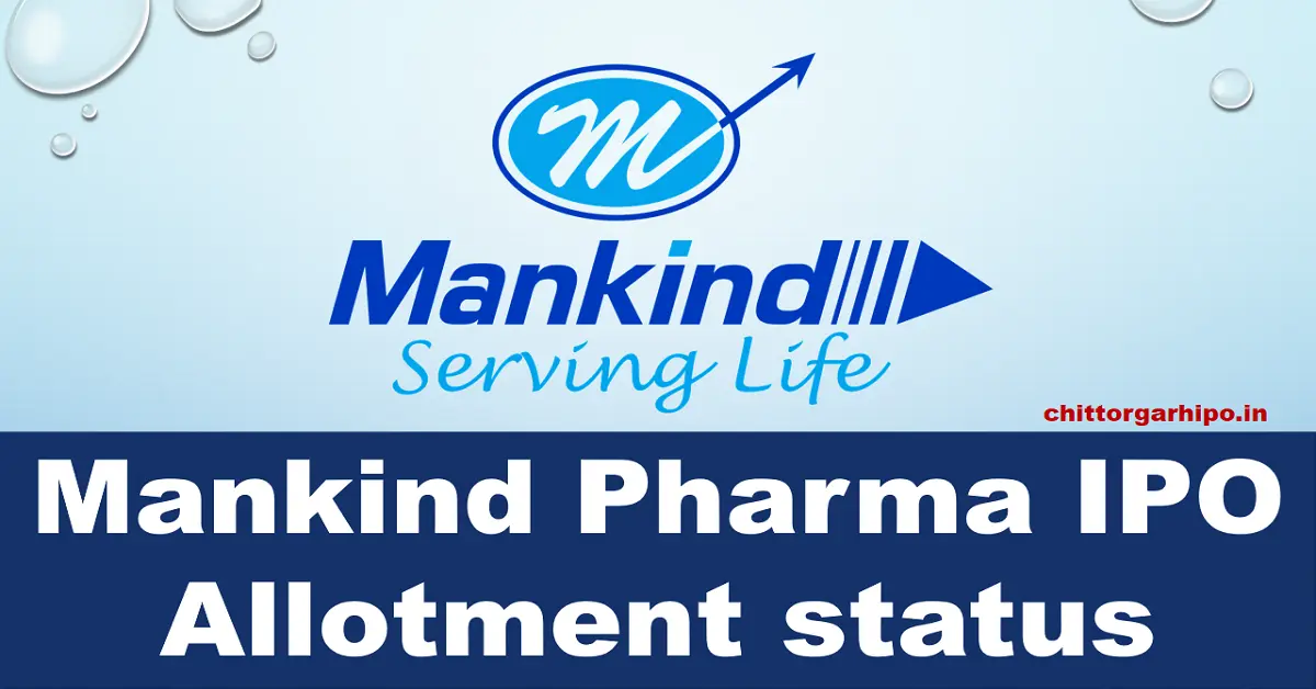 mankind pharma ipo allotment status,