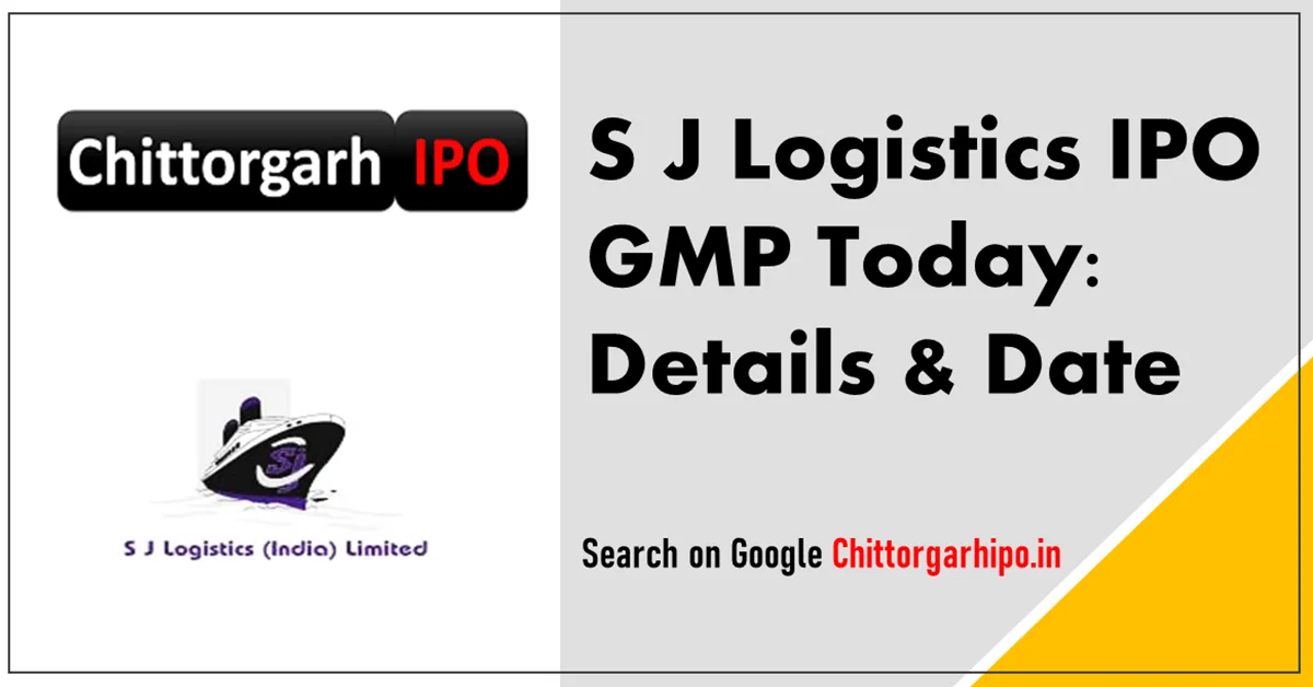 sj logistics ipo gmp