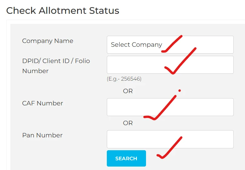 skyline ipo allotment status