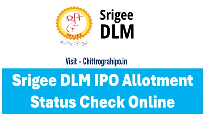 Srigee DLM IPO Allotment Status Check Online
