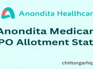 Anondita Medicare IPO Allotment Status