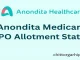 Anondita Medicare IPO Allotment Status