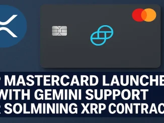 gemini xrp mastercard