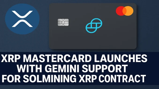 gemini xrp mastercard gemini xrp mastercard